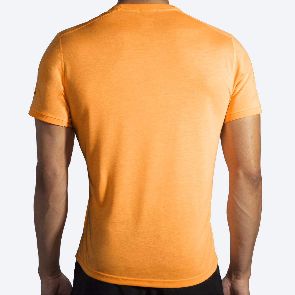 Camiseta Brooks Distance Short Sleeve Hombre Naranjas | CR29146