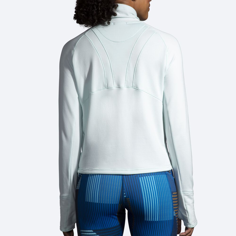 Camiseta Brooks Notch Thermal Long Sleeve 2.0 Mujer Azules | CR06798