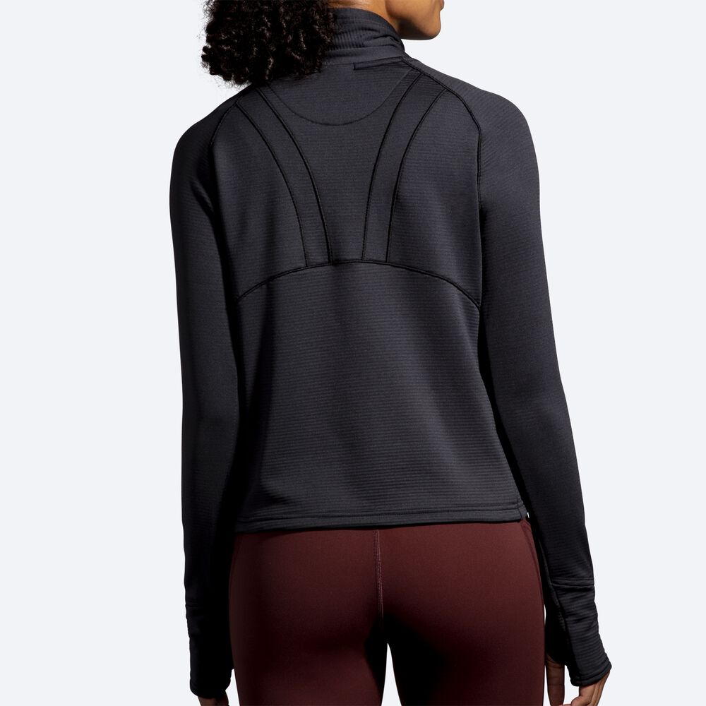 Camiseta Brooks Notch Thermal Long Sleeve 2.0 Mujer Negras | CR67308