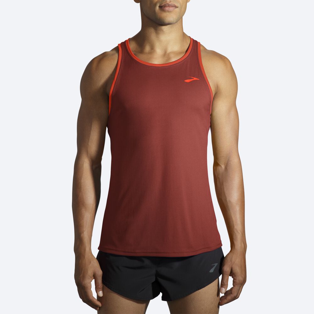 Camiseta Tirantes Brooks Atmosphere Singlet Hombre Cobra | CR06523