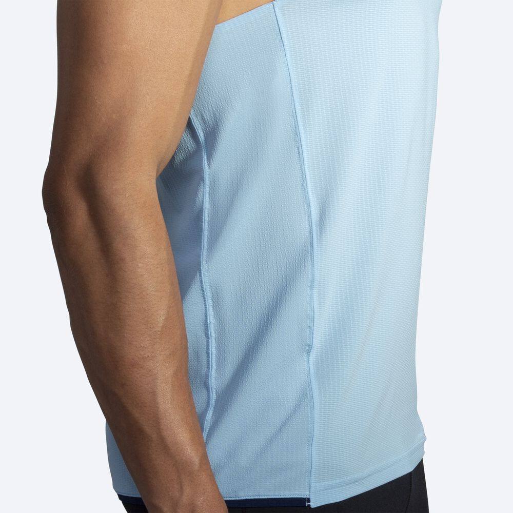 Camiseta Tirantes Brooks Atmosphere Singlet Hombre Azul Marino | CR37291