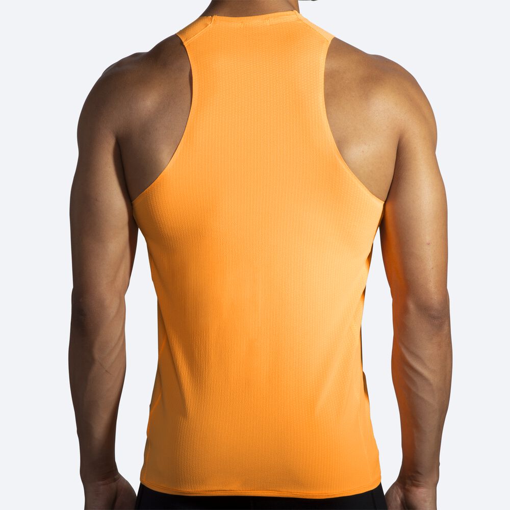 Camiseta Tirantes Brooks Atmosphere Singlet Hombre Naranjas | CR63817