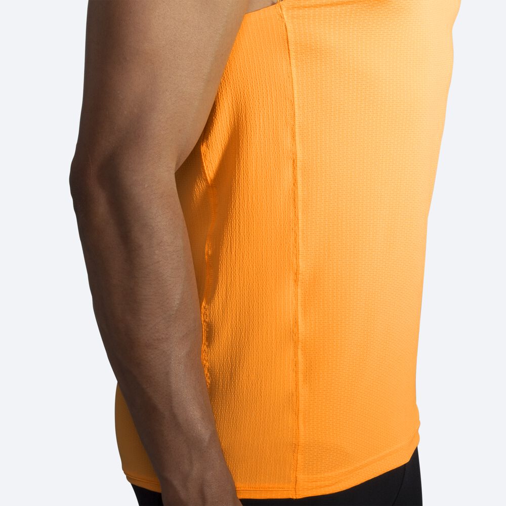 Camiseta Tirantes Brooks Atmosphere Singlet Hombre Naranjas | CR63817