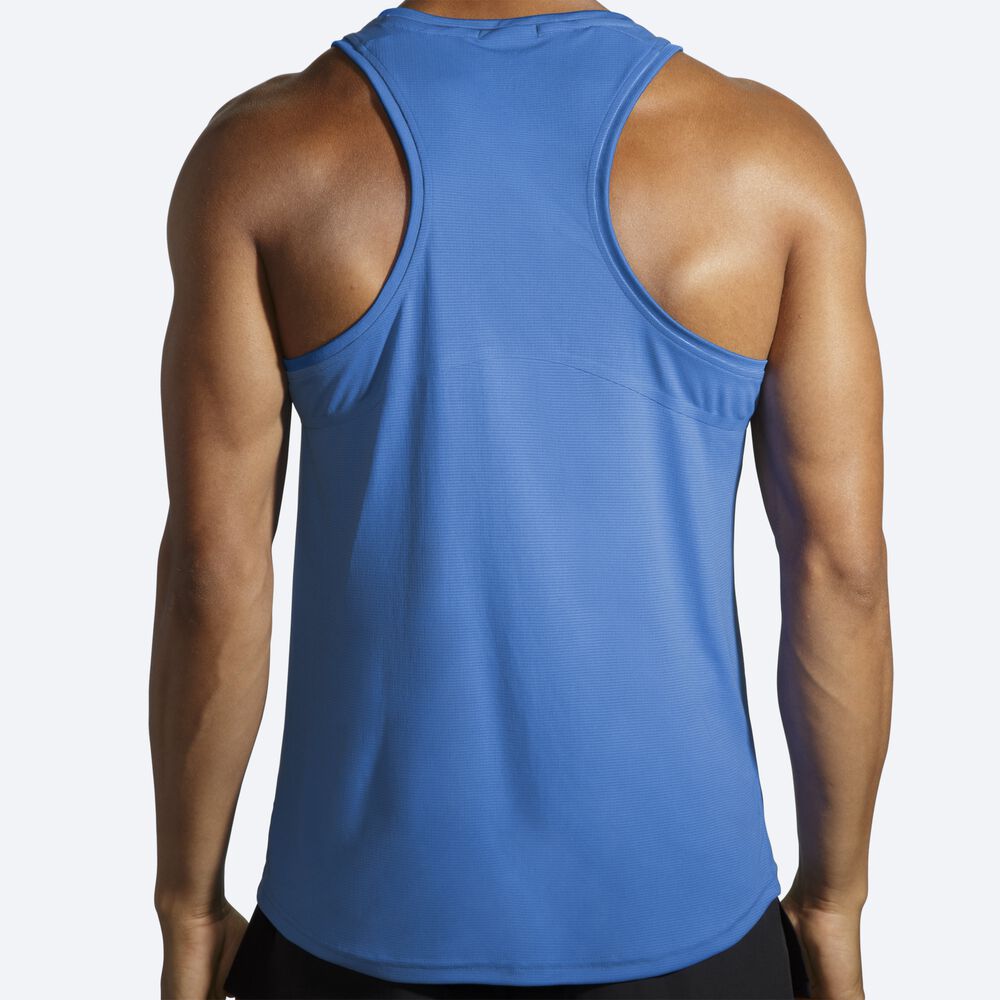 Camiseta Tirantes Brooks Atmosphere Singlet Hombre Azules | CR82430