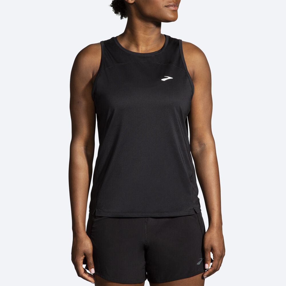 Camiseta Tirantes Brooks Sprint Free Tank 2.0 Mujer Negras | CR60175