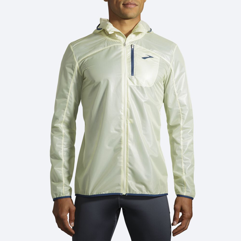 Chaquetas Brooks All Altitude Hombre Naranjas/Indigo | CR37504