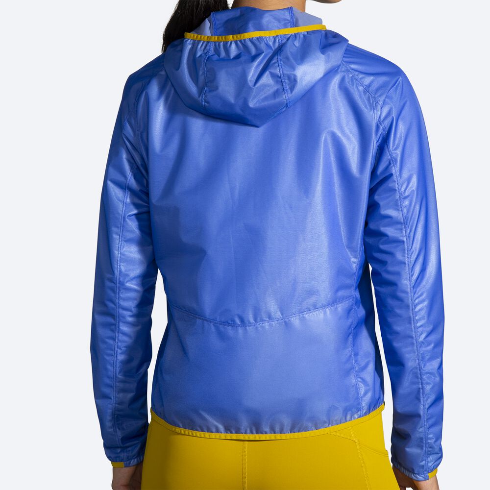 Chaquetas Brooks All Altitude Mujer Azules/Doradas | CR68407