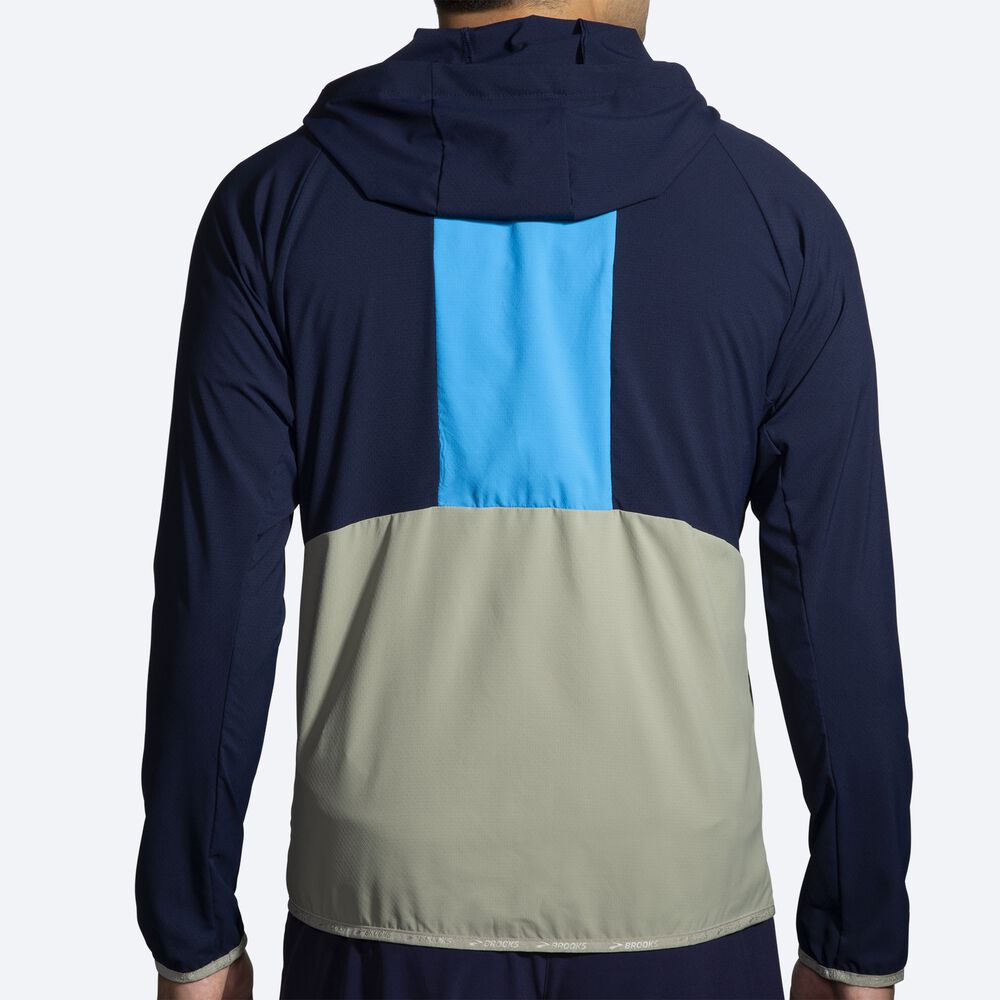 Chaquetas Brooks Canopy Hombre Azul Marino | CR01935