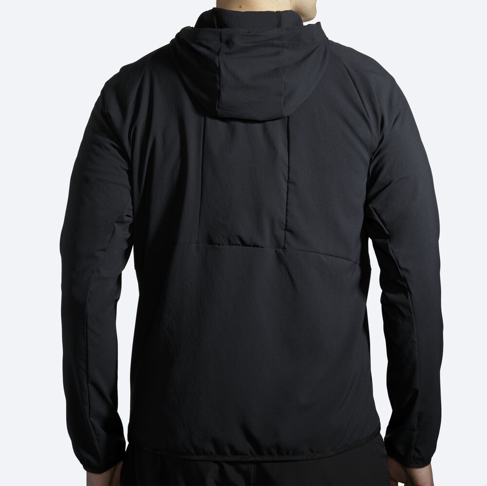 Chaquetas Brooks Canopy Hombre Negras | CR89145