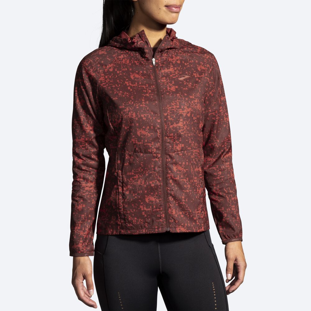 Chaquetas Brooks Canopy Mujer Chocolate | CR25394