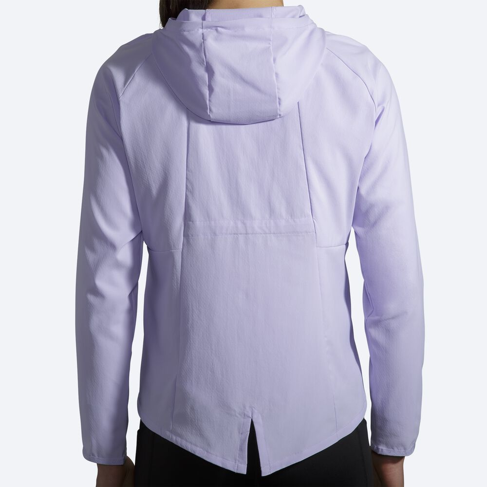 Chaquetas Brooks Canopy Mujer Moradas Gris | CR61289