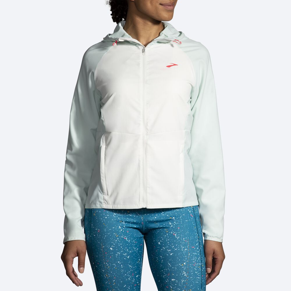 Chaquetas Brooks Canopy Mujer Verde Menta | CR17852