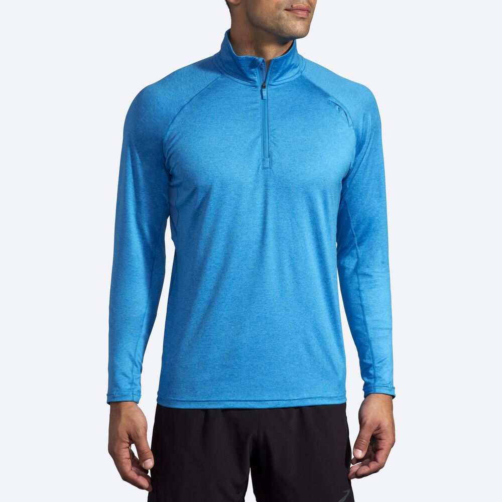 Chaquetas Brooks Dash 1/2 Zip Hombre Azules | CR20965