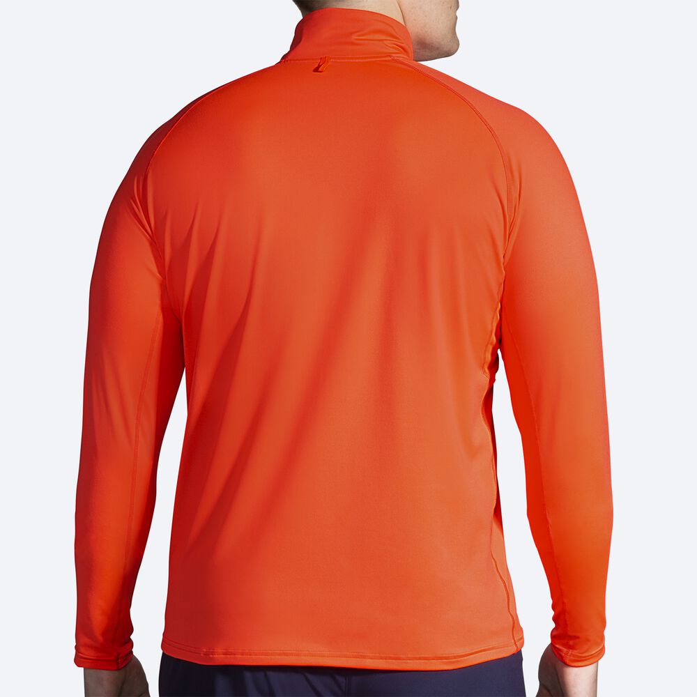 Chaquetas Brooks Dash 1/2 Zip Hombre Naranjas | CR39825