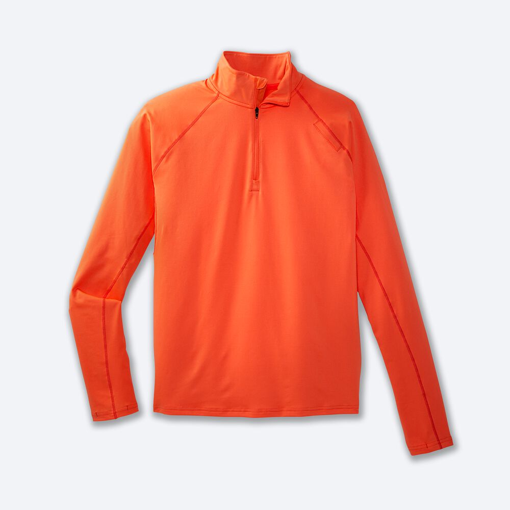 Chaquetas Brooks Dash 1/2 Zip Hombre Naranjas | CR39825