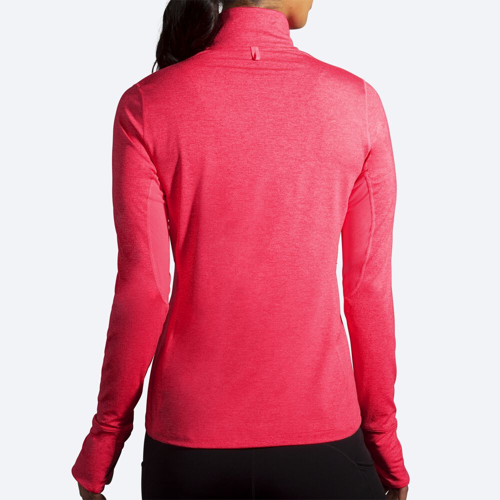 Chaquetas Brooks Dash 1/2 Zip Mujer Rosas | CR10678