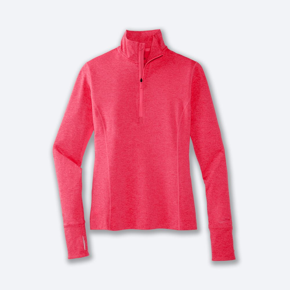 Chaquetas Brooks Dash 1/2 Zip Mujer Rosas | CR10678