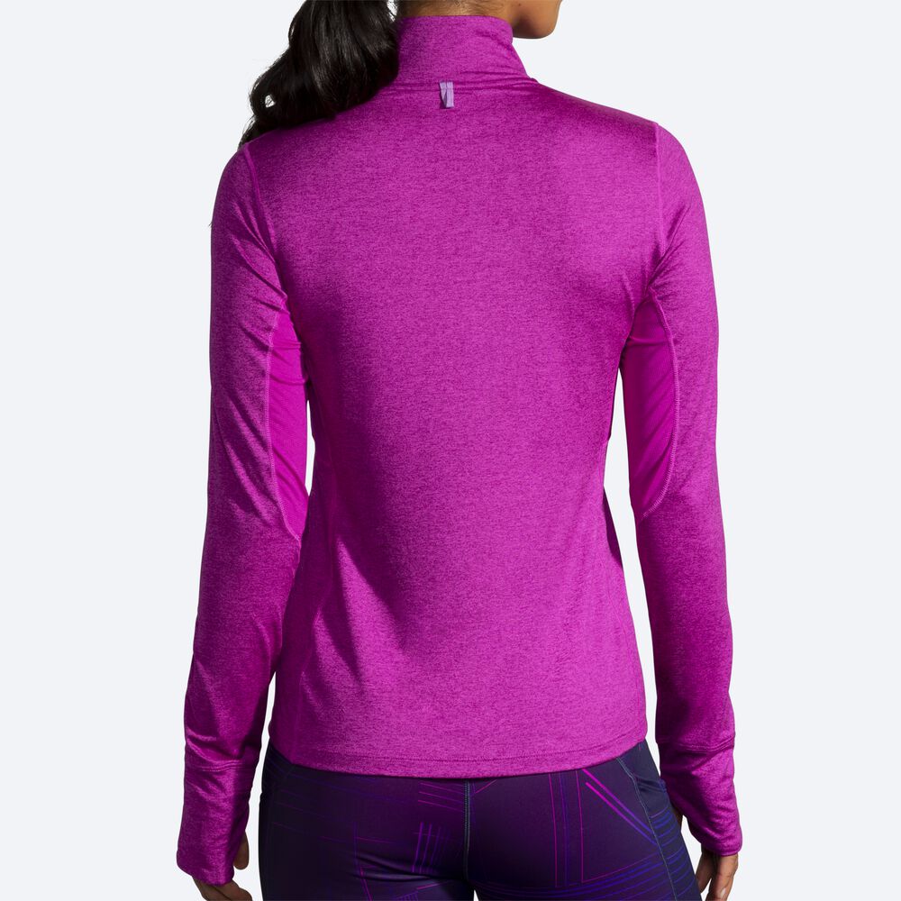 Chaquetas Brooks Dash 1/2 Zip Mujer Rosas | CR93546