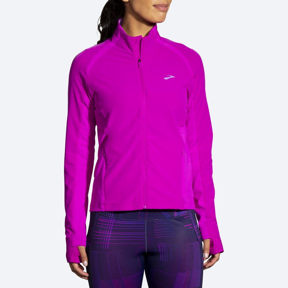 Chaquetas Brooks Fusion Híbrido Mujer Rosas/Moradas | CR36914