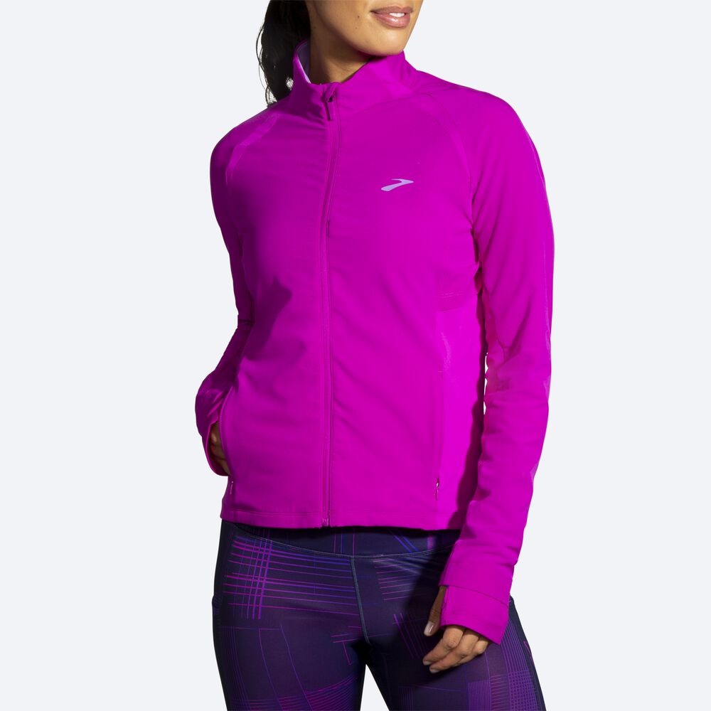 Chaquetas Brooks Fusion Híbrido Mujer Rosas/Moradas | CR36914