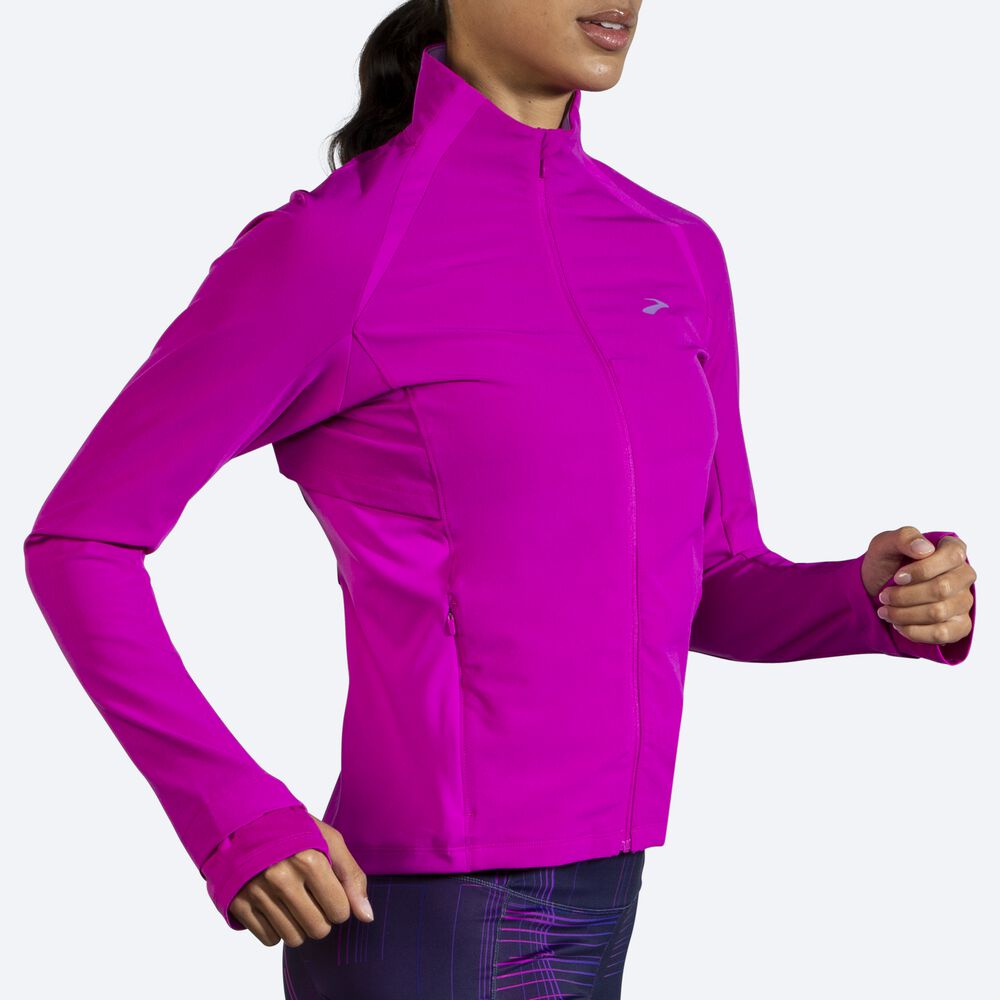 Chaquetas Brooks Fusion Híbrido Mujer Rosas/Moradas | CR36914