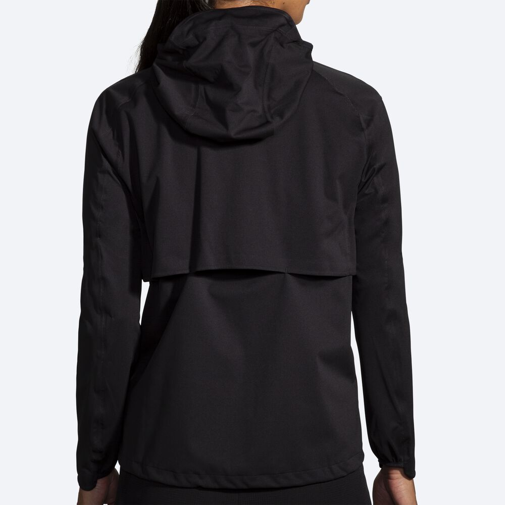 Chaquetas Brooks High Point Waterproof Mujer Negras | CR85027