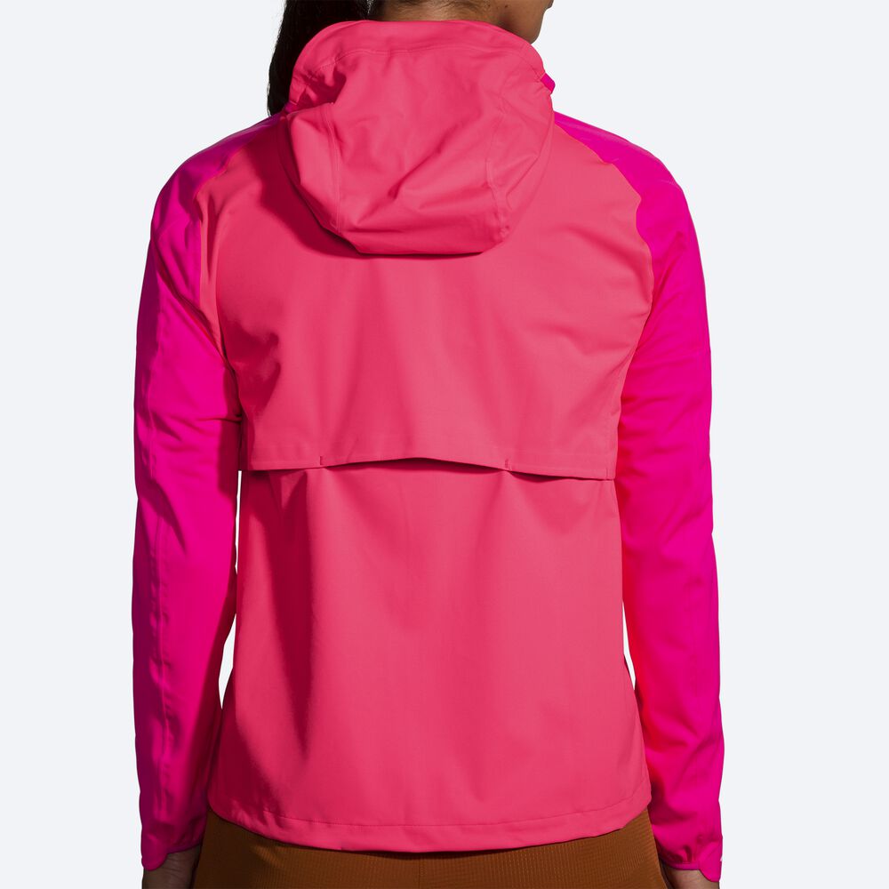 Chaquetas Brooks High Point Waterproof Mujer Rosas | CR93287