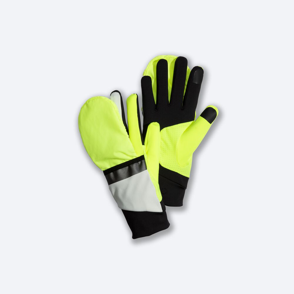 Guantes Brooks Draft Híbrido Hombre Gris/Negras | CR30268