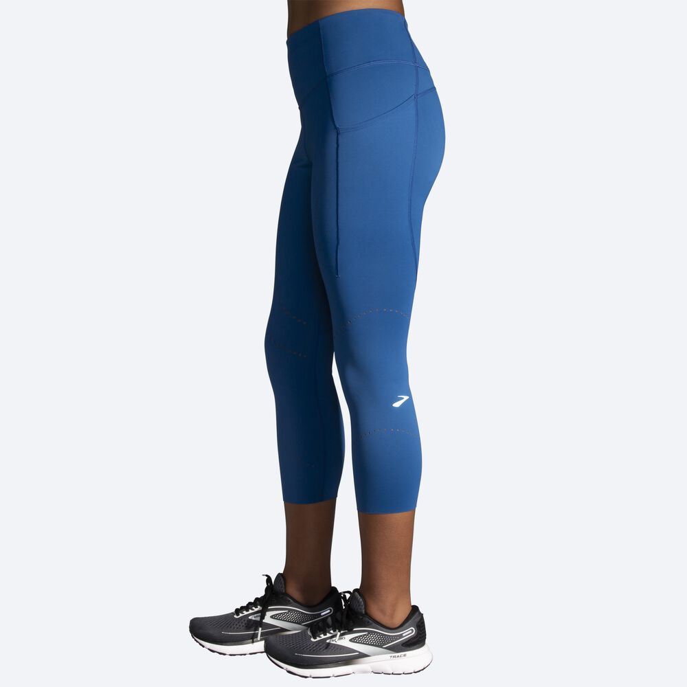 Mallas Brooks Method 3/4 Tight Mujer Azules Gris | CR48603