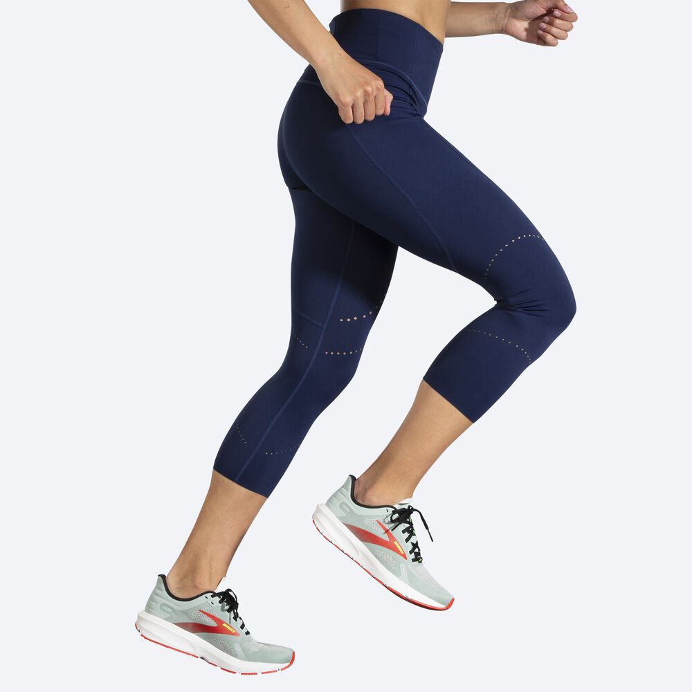 Mallas Brooks Method 3/4 Tight Mujer Azul Marino | CR81036