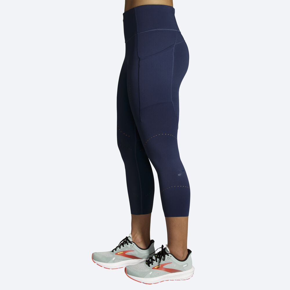 Mallas Brooks Method 3/4 Tight Mujer Azul Marino | CR81036