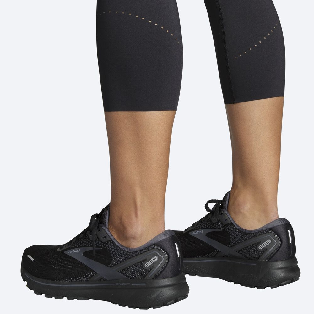 Mallas Brooks Method 3/4 Tight Mujer Negras | CR68105