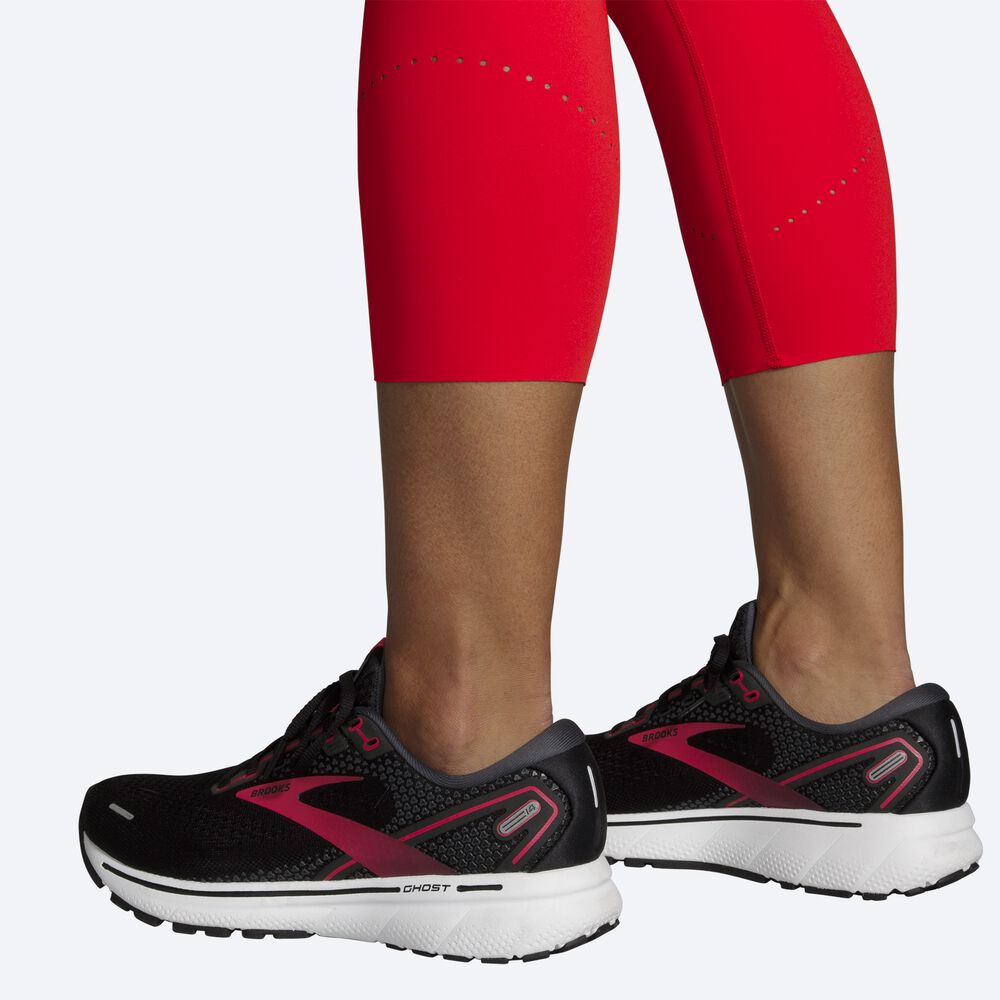 Mallas Brooks Method 3/4 Tight Mujer Rojas | CR18590