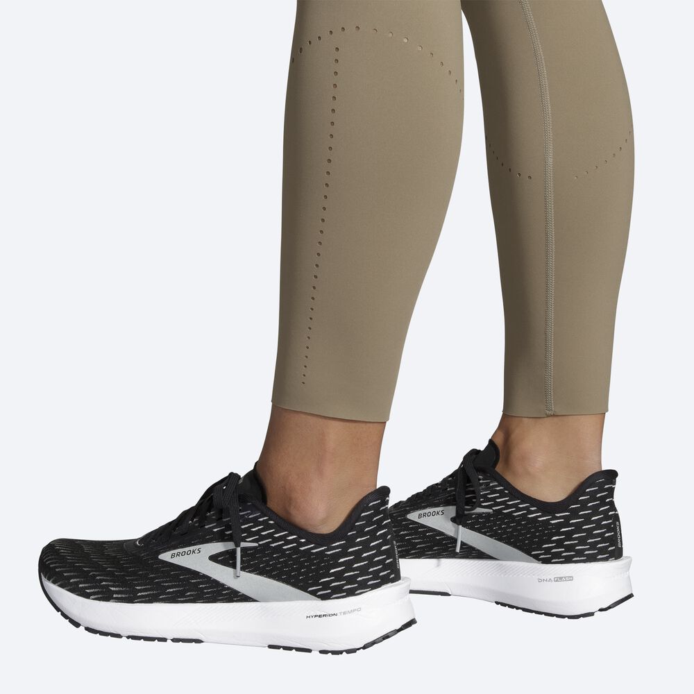 Mallas Brooks Method 7/8 Tight Mujer Kaki | CR73198