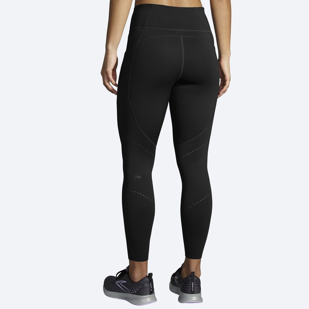 Mallas Brooks Method 7/8 Tight Mujer Negras | CR63714