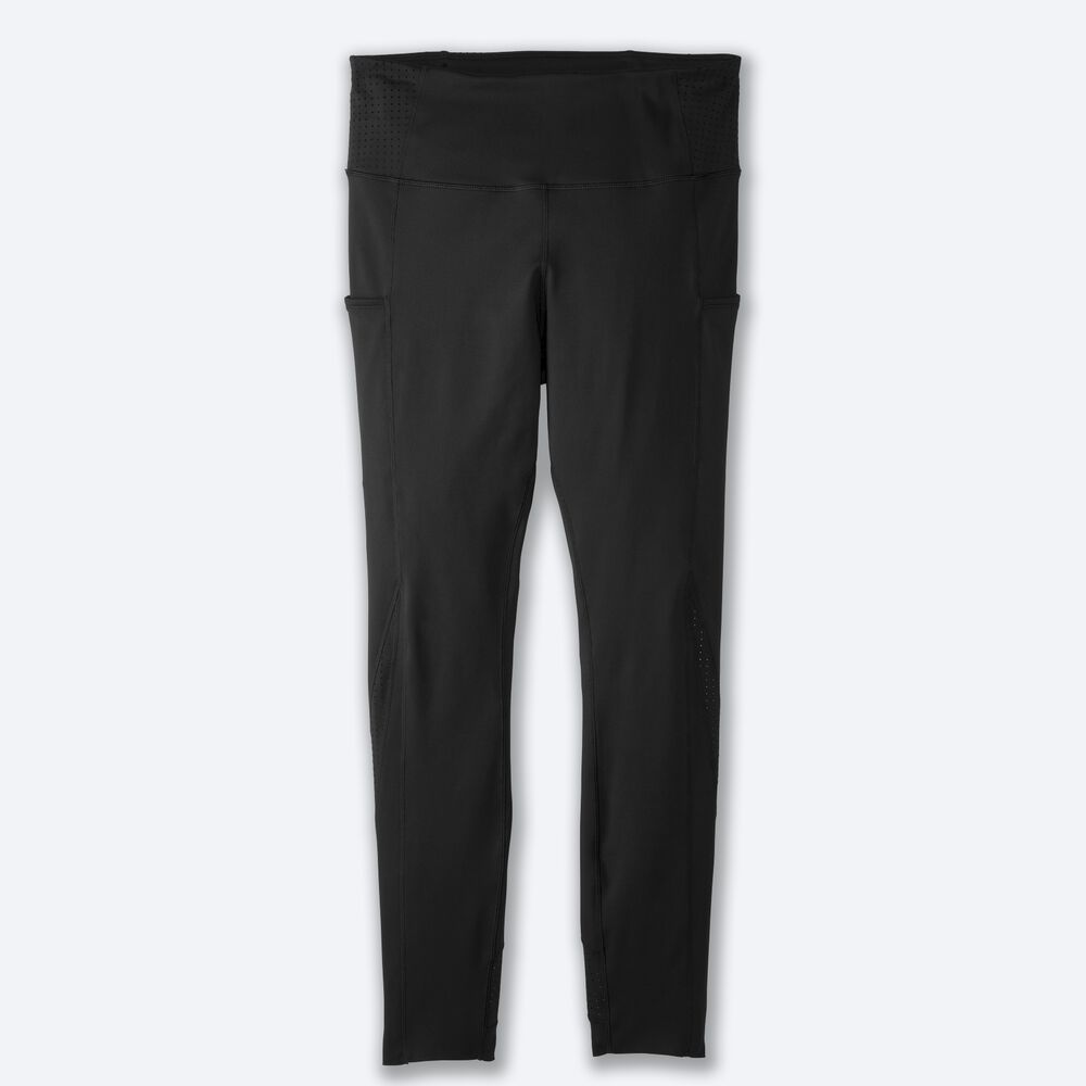 Mallas Brooks Method 7/8 Tight Mujer Negras | CR78092