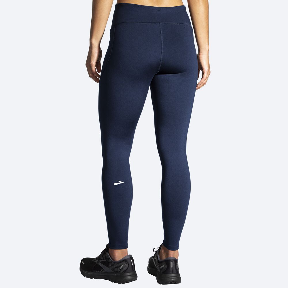 Mallas Brooks Moment Tight Mujer Azul Marino | CR65089