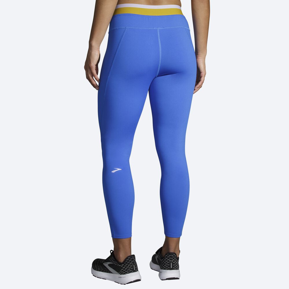 Mallas Brooks Run Within 7/8 Tight Mujer Azules | CR94715