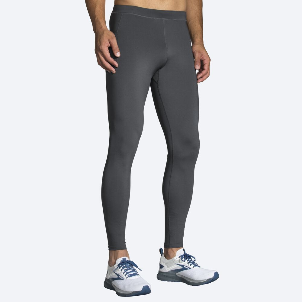 Mallas Brooks Source Tight Hombre Gris | CR32607