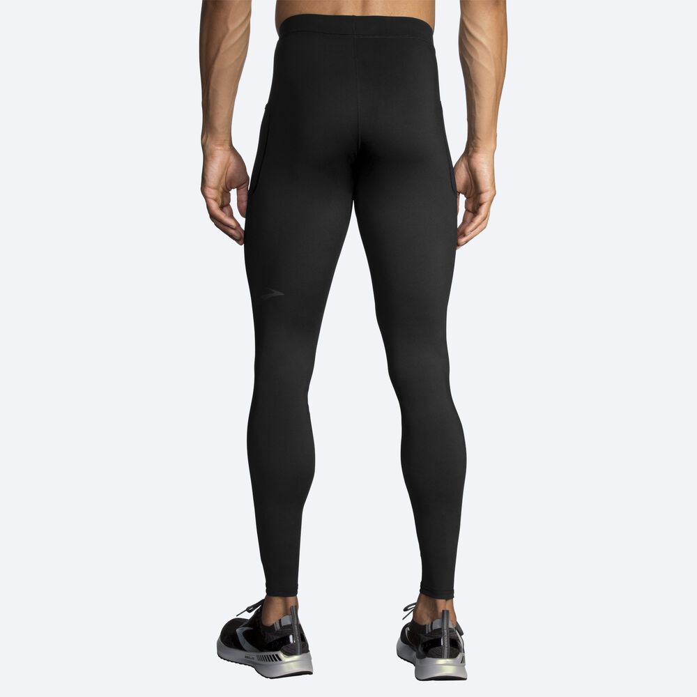 Mallas Brooks Source Tight Hombre Negras | CR60471