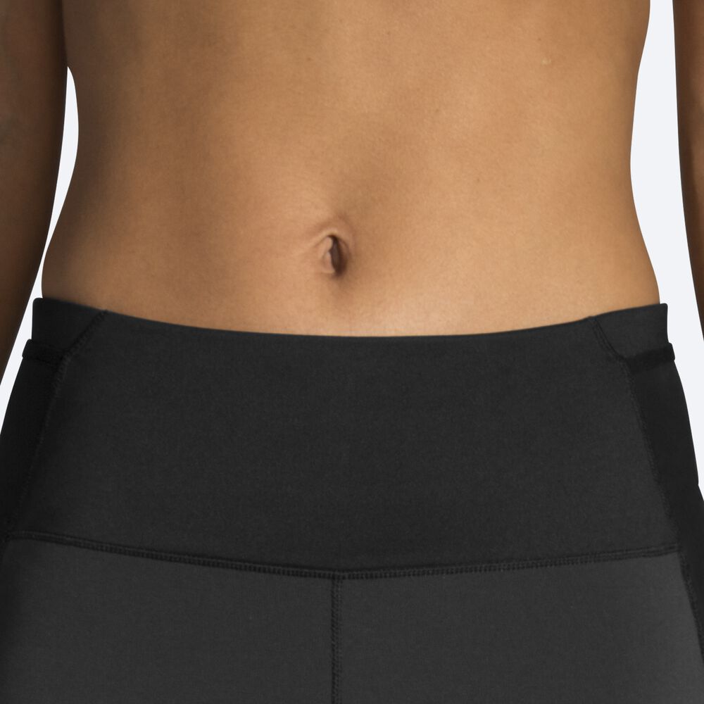 Mallas Brooks Switch Híbrido Tight Mujer Negras | CR47918