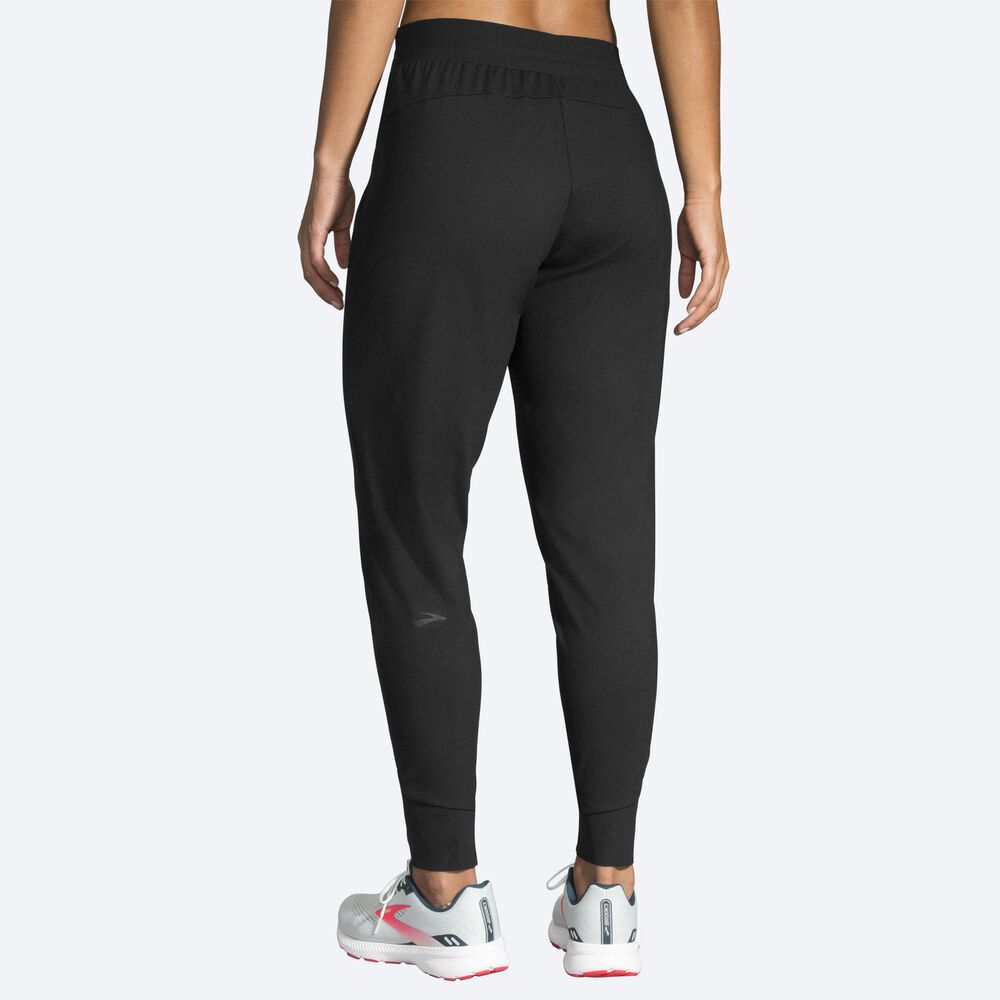 Pantalones Brooks Momentum Thermal Mujer Negras | CR68514