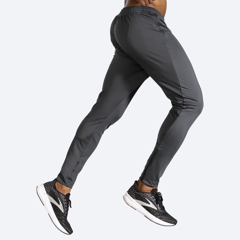 Pantalones Brooks Spartan Hombre Gris | CR24038