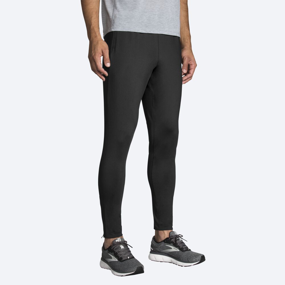 Pantalones Brooks Spartan Hombre Negras | CR29375