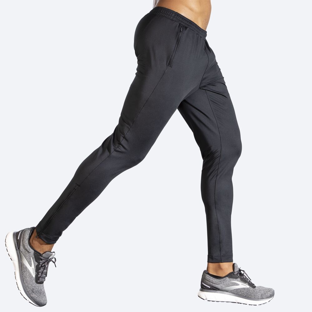 Pantalones Brooks Spartan Hombre Negras | CR29375