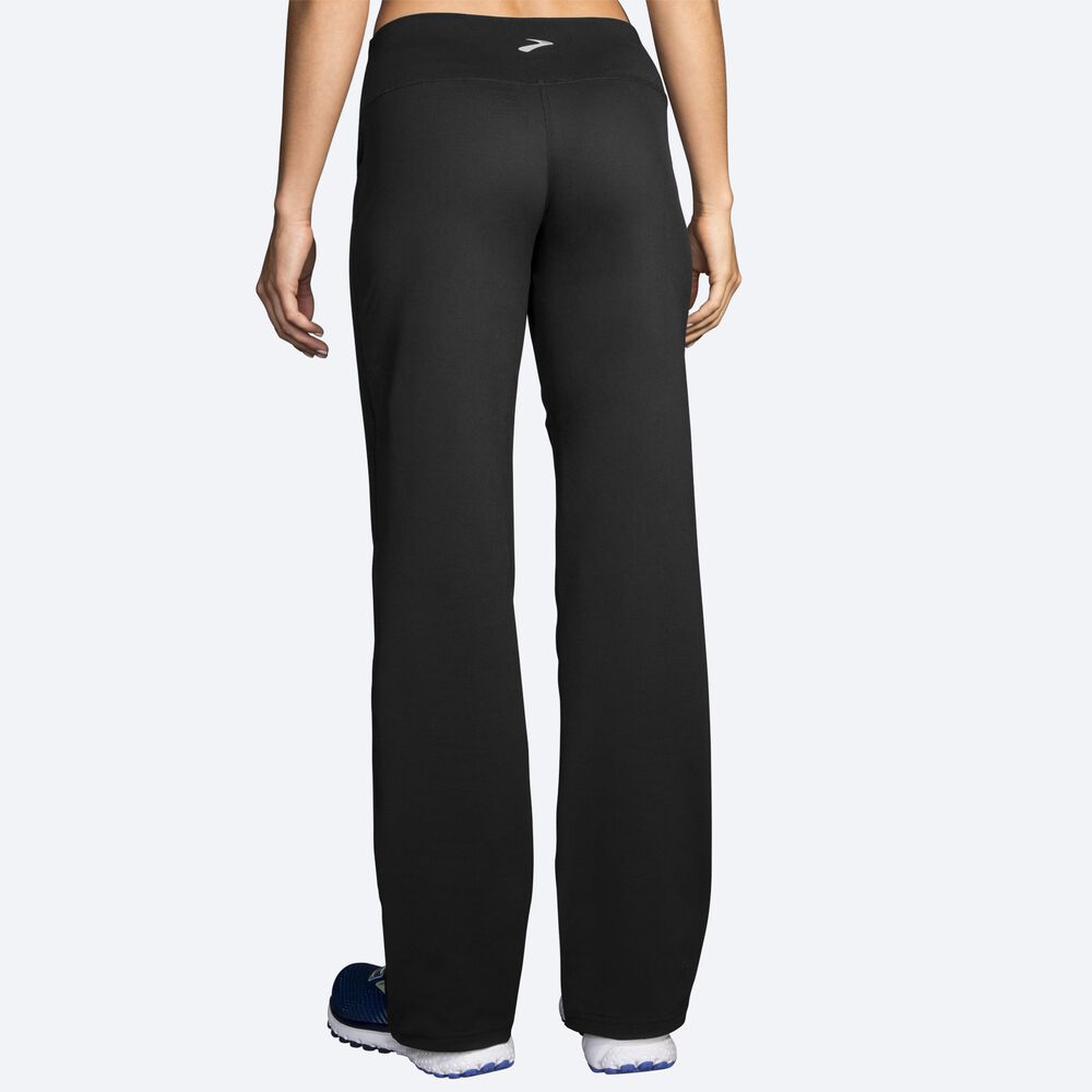 Pantalones Brooks Venture Mujer Negras | CR87456