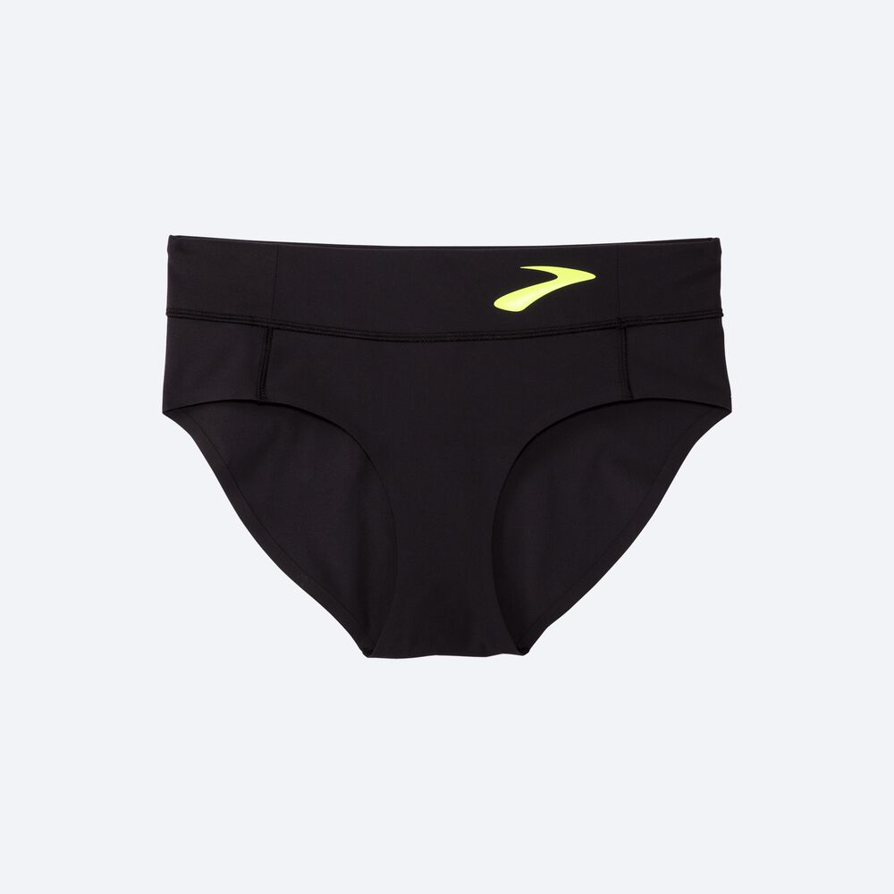 Pantalones Cortos Brooks Elite Buns Mujer Negras | CR93586