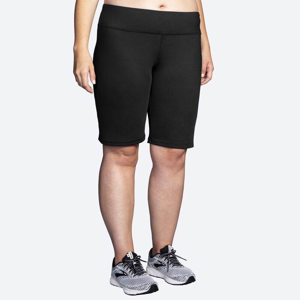 Pantalones Cortos Brooks Venture Bermuda Mujer Negras | CR21096