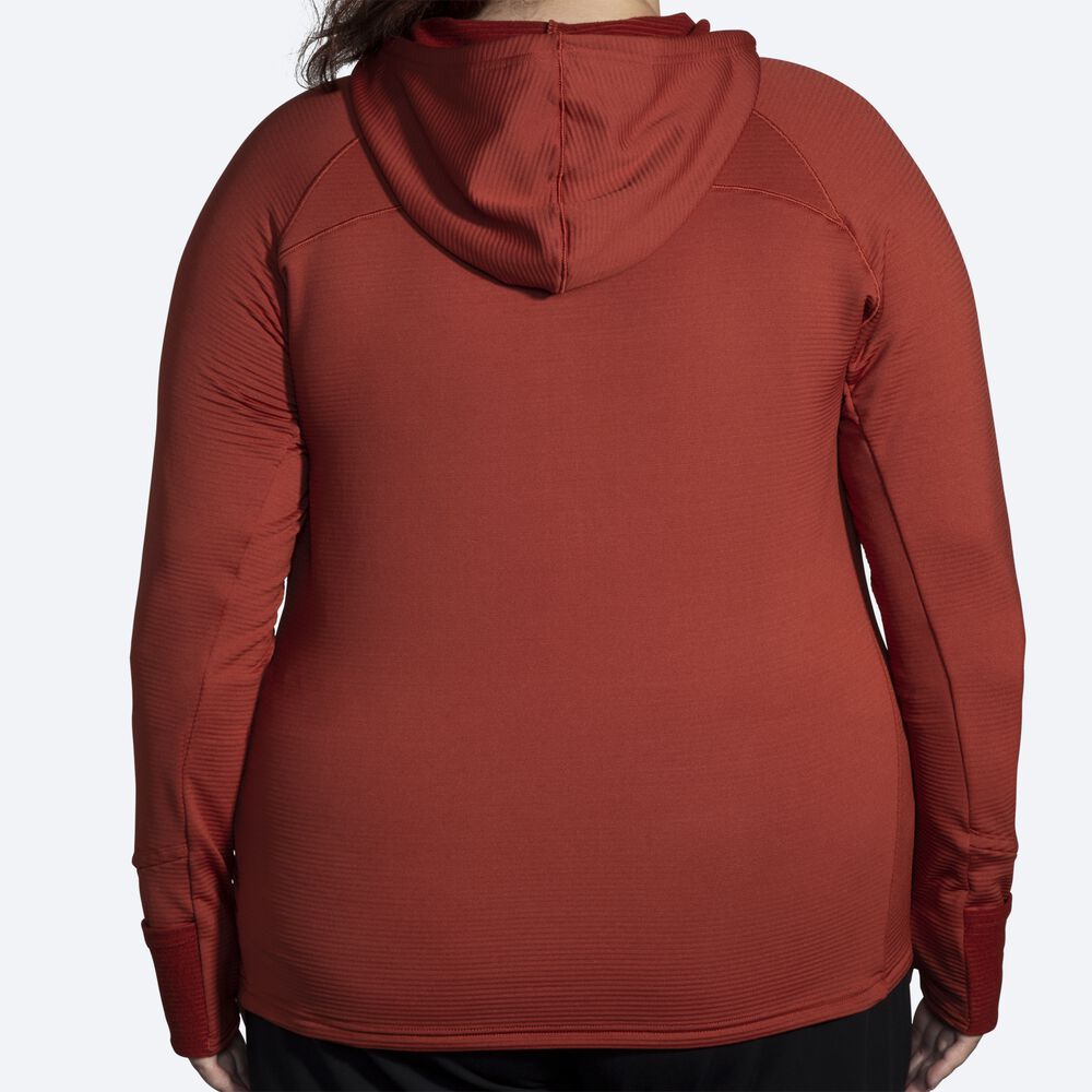 Sudadera Con Capucha Brooks Notch Thermal 2.0 Mujer Cobra | CR03498