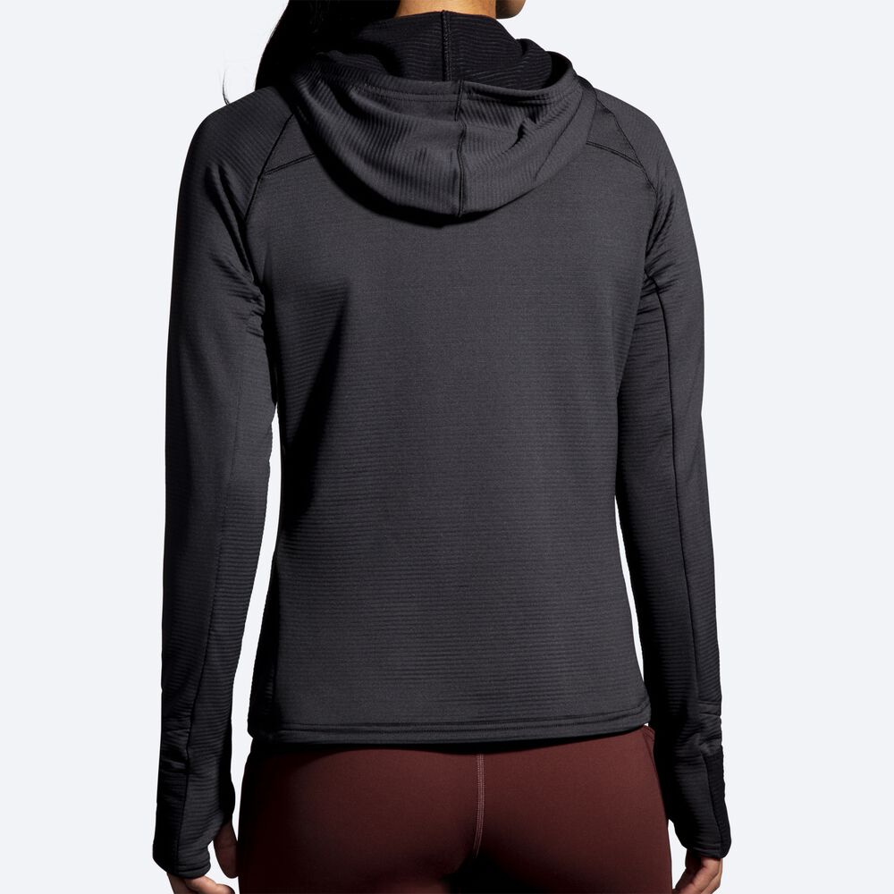 Sudadera Con Capucha Brooks Notch Thermal 2.0 Mujer Negras | CR34820